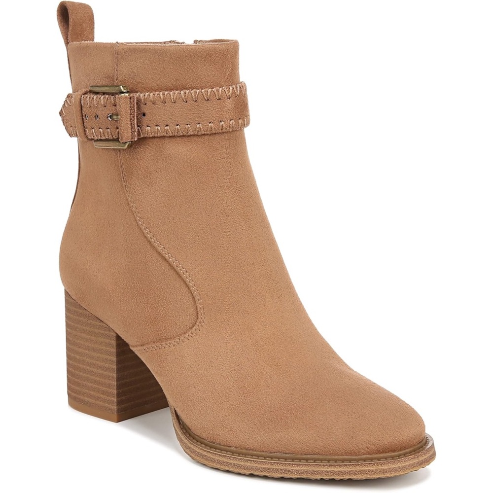 Zodiac Rexx Tan Heeled Ankle Booties New in Box